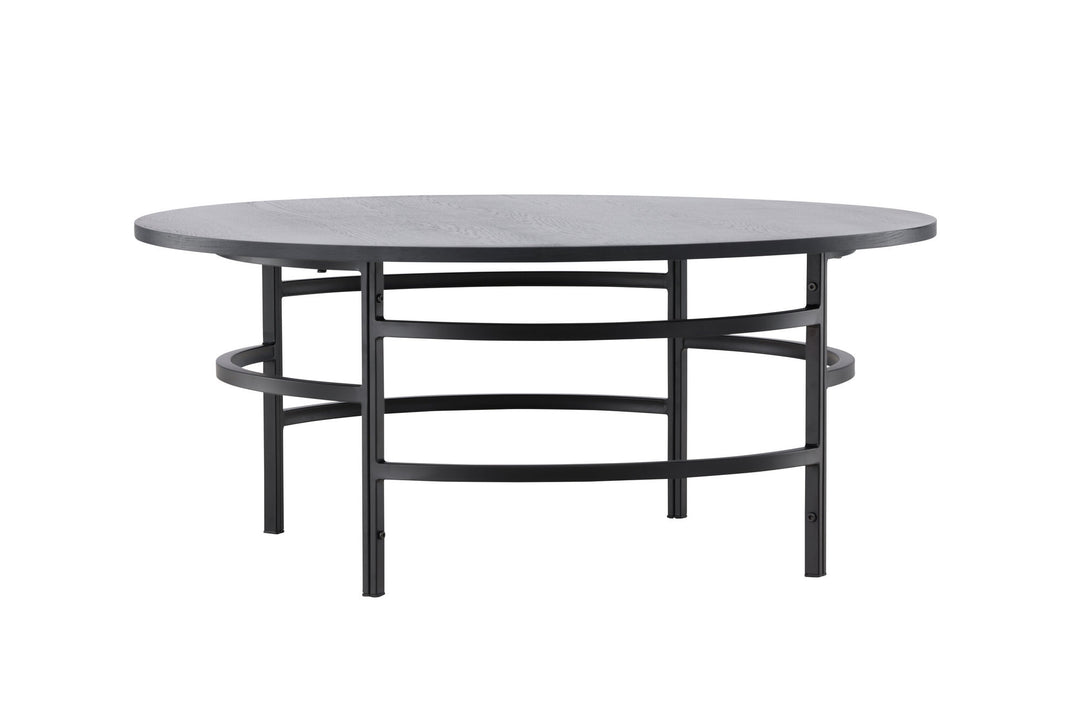 Venture Home Copenhagen Sofa Table ⌀100x42,5 - Black/ Black