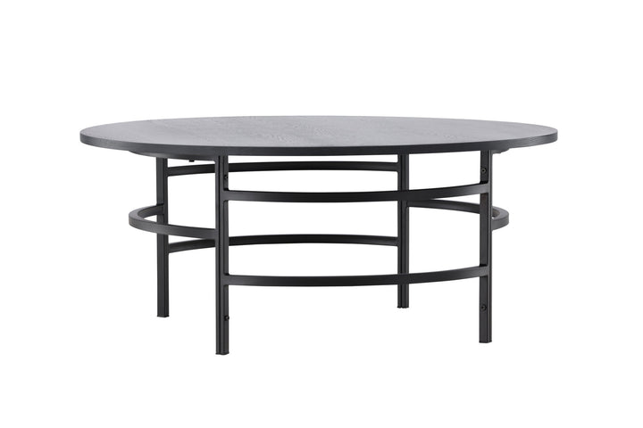 Venture Home Copenhagen Sofa Table ⌀100x42,5 - Black/ Black