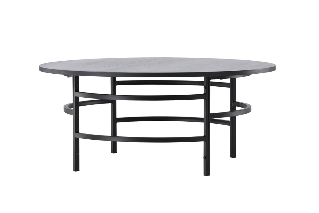 Venture Home Copenhagen Sofa Table ⌀100x42,5 - Black/ Black