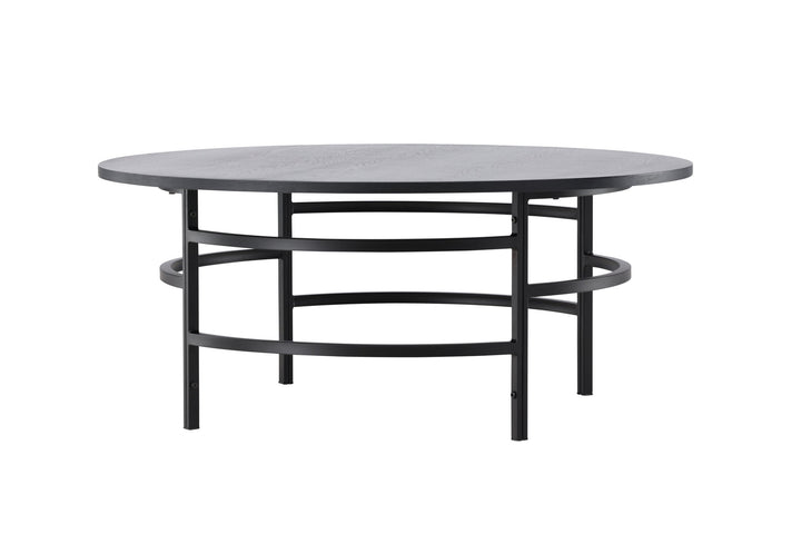 Venture Home Copenhagen Sofa Table ⌀100x42,5 - Black/ Black