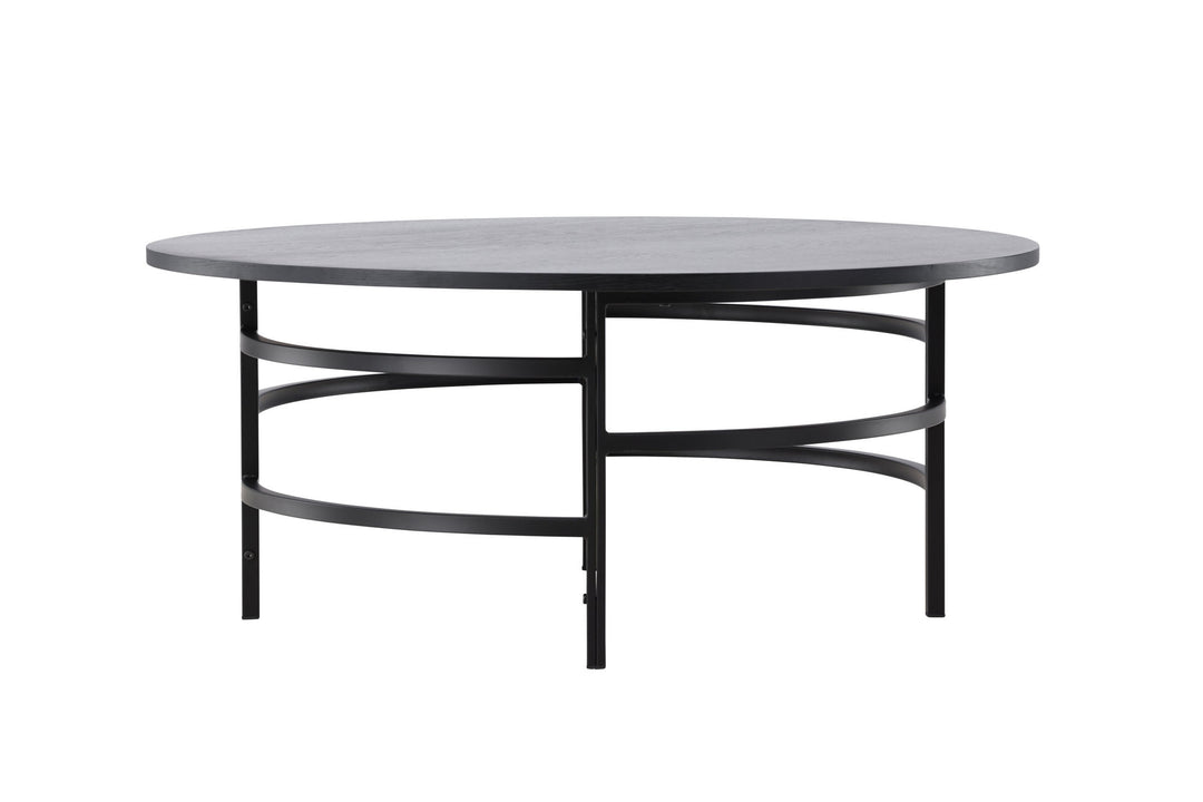 Venture Home Copenhagen Sofa Table ⌀100x42,5 - Black/ Black