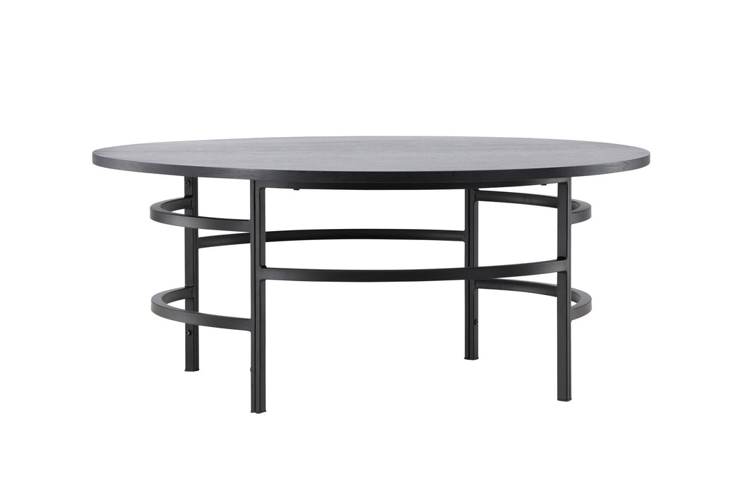 Venture Home Copenhagen Sofa Table ⌀100x42,5 - Black/ Black