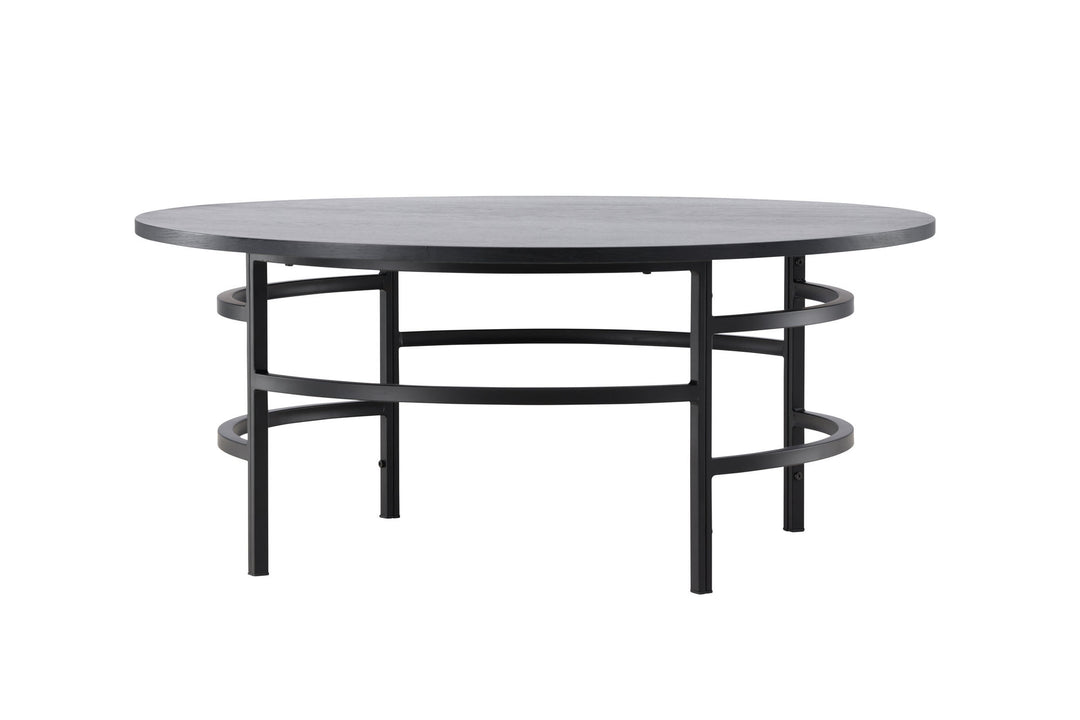 Venture Home Copenhagen Sofa Table ⌀100x42,5 - Black/ Black