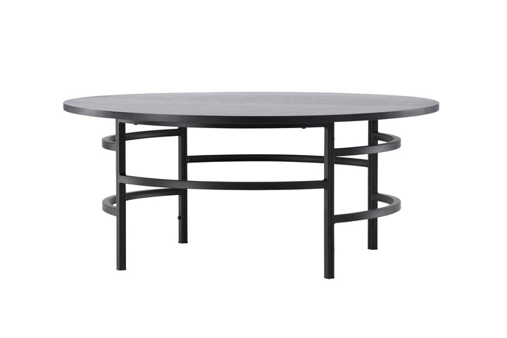 Venture Home Copenhagen Sofa Table ⌀100x42,5 - Black/ Black