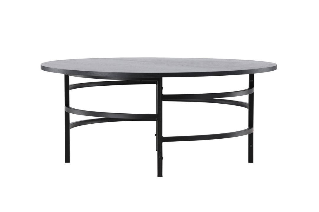 Venture Home Copenhagen Sofa Table ⌀100x42,5 - Black/ Black