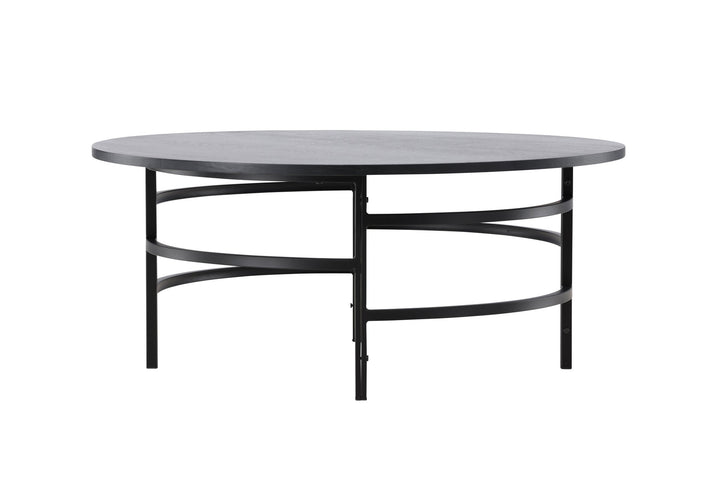 Venture Home Copenhagen Sofa Table ⌀100x42,5 - Black/ Black