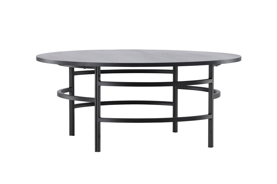 Venture Home Copenhagen Sofa Table ⌀100x42,5 - Black/ Black