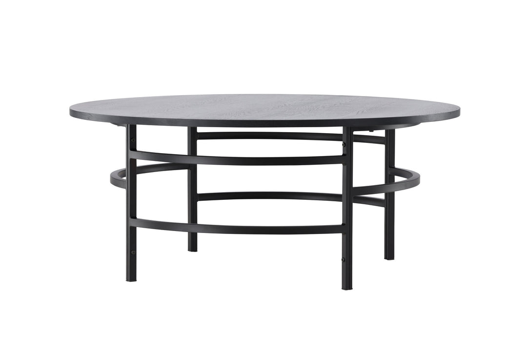 Venture Home Copenhagen Sofa Table ⌀100x42,5 - Black/ Black
