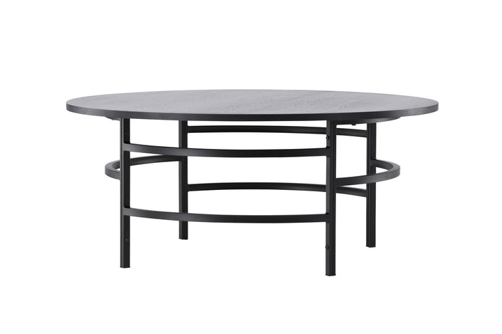 Venture Home Copenhagen Sofa Table ⌀100x42,5 - Black/ Black