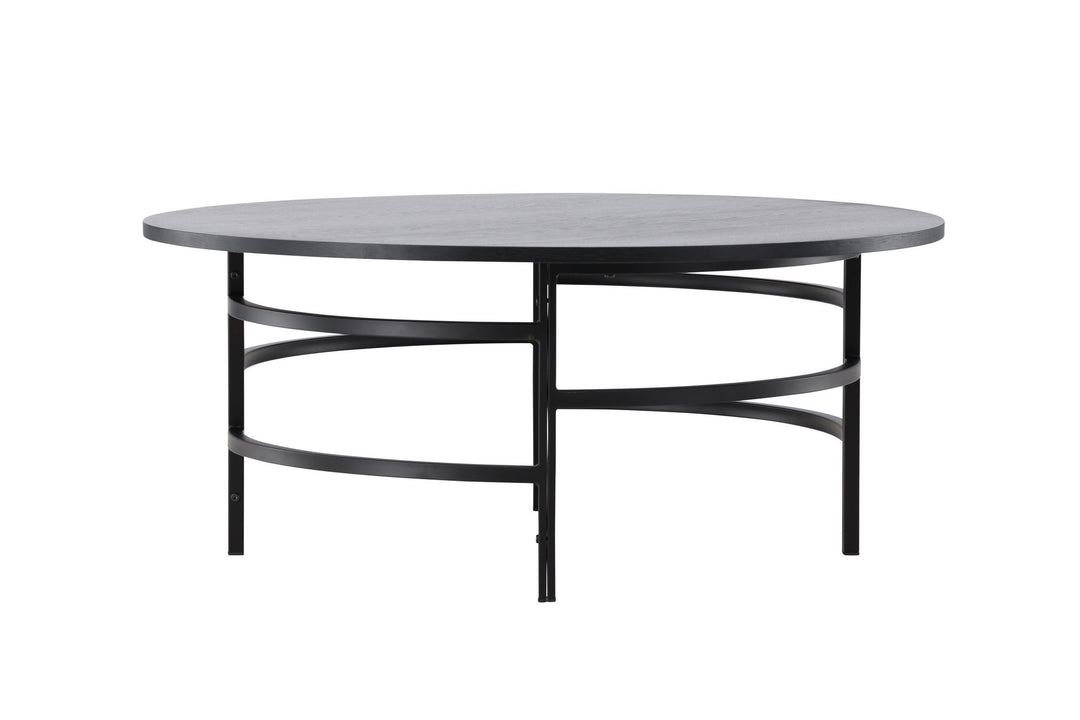 Venture Home Copenhagen Sofa Table ⌀100x42,5 - Black/ Black