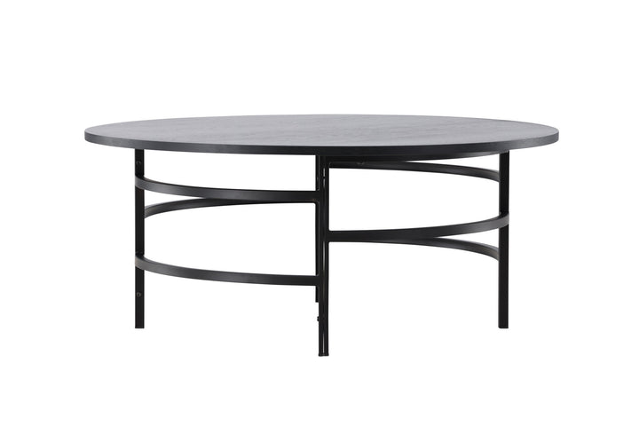 Venture Home Copenhagen Sofa Table ⌀100x42,5 - Black/ Black