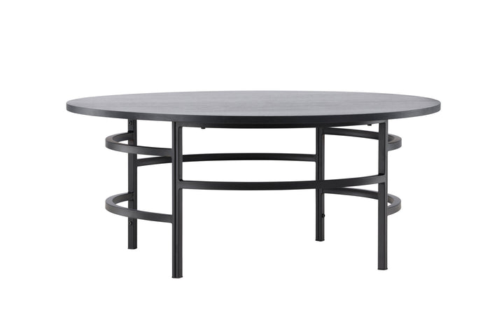 Venture Home Copenhagen Sofa Table ⌀100x42,5 - Black/ Black
