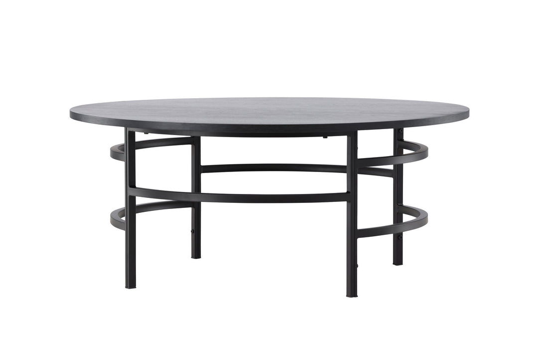 Venture Home Copenhagen Sofa Table ⌀100x42,5 - Black/ Black