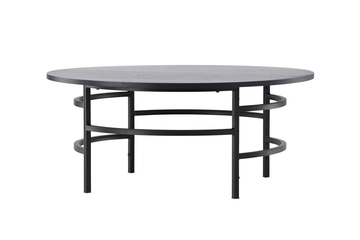 Venture Home Copenhagen Sofa Table ⌀100x42,5 - Black/ Black