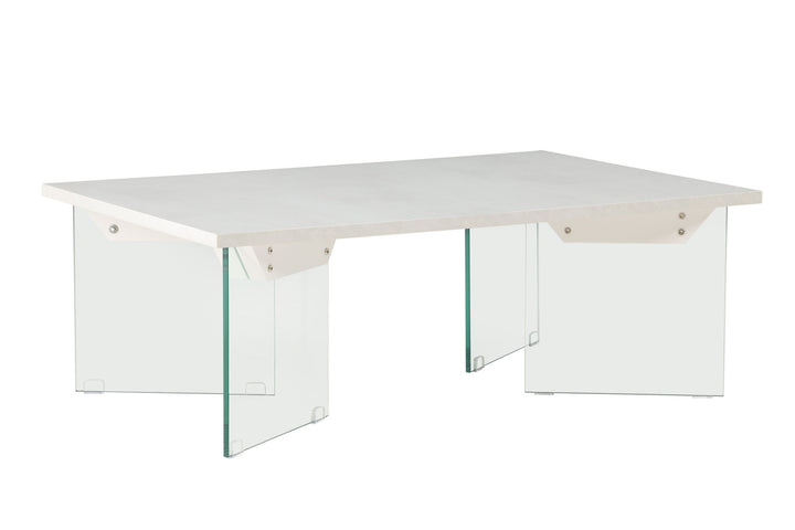 Venture Home Ester Sofa Table 120x80x42 cm - Glass /  Concretelook