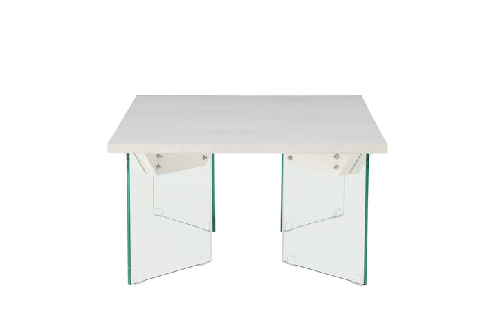 Venture Home Ester Sofa Table 120x80x42 cm - Glass /  Concretelook