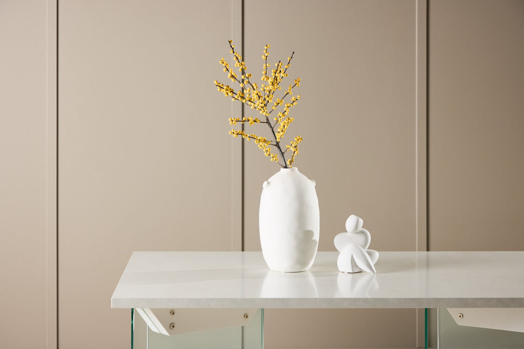 Venture Home Ester Sofa Table 120x80x42 cm - Glass /  Concretelook