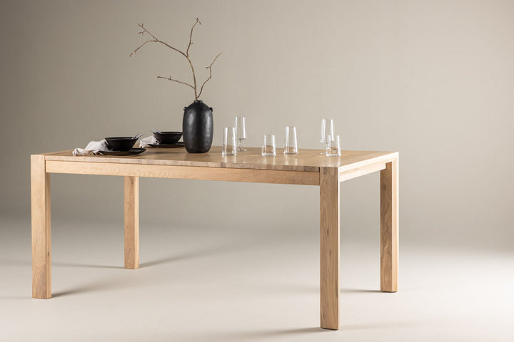 Vind Slider Extention Table - White Wash - 170+40+40cm