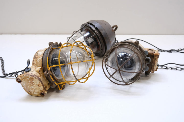 Trademark Living Unik gammel skibslampe