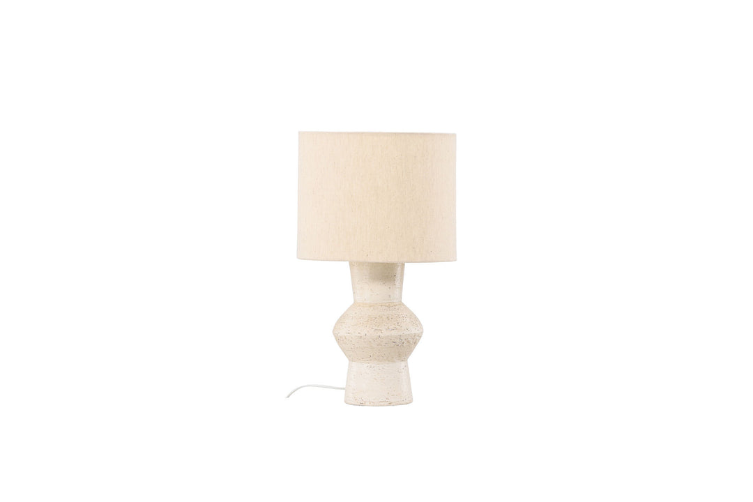 Vind Valön Table Lamp ⌀30 - Terracotta / Ivory Jute