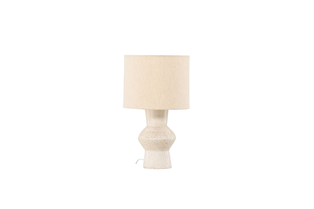 Vind Valön Table Lamp ⌀30 - Terracotta / Ivory Jute