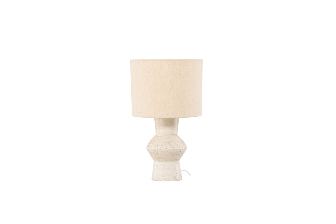 Vind Valön Table Lamp ⌀30 - Terracotta / Ivory Jute