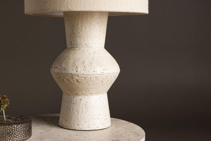 Vind Valön Table Lamp ⌀30 - Terracotta / Ivory Jute