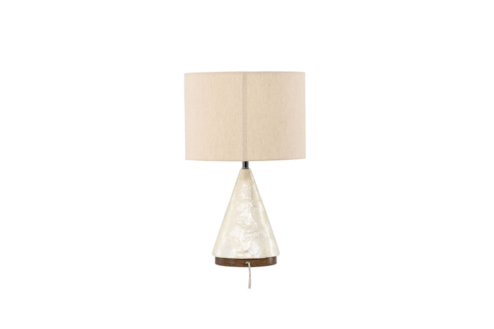 Vind Donsö  Table Lamp ⌀35 - Capiz / Natural