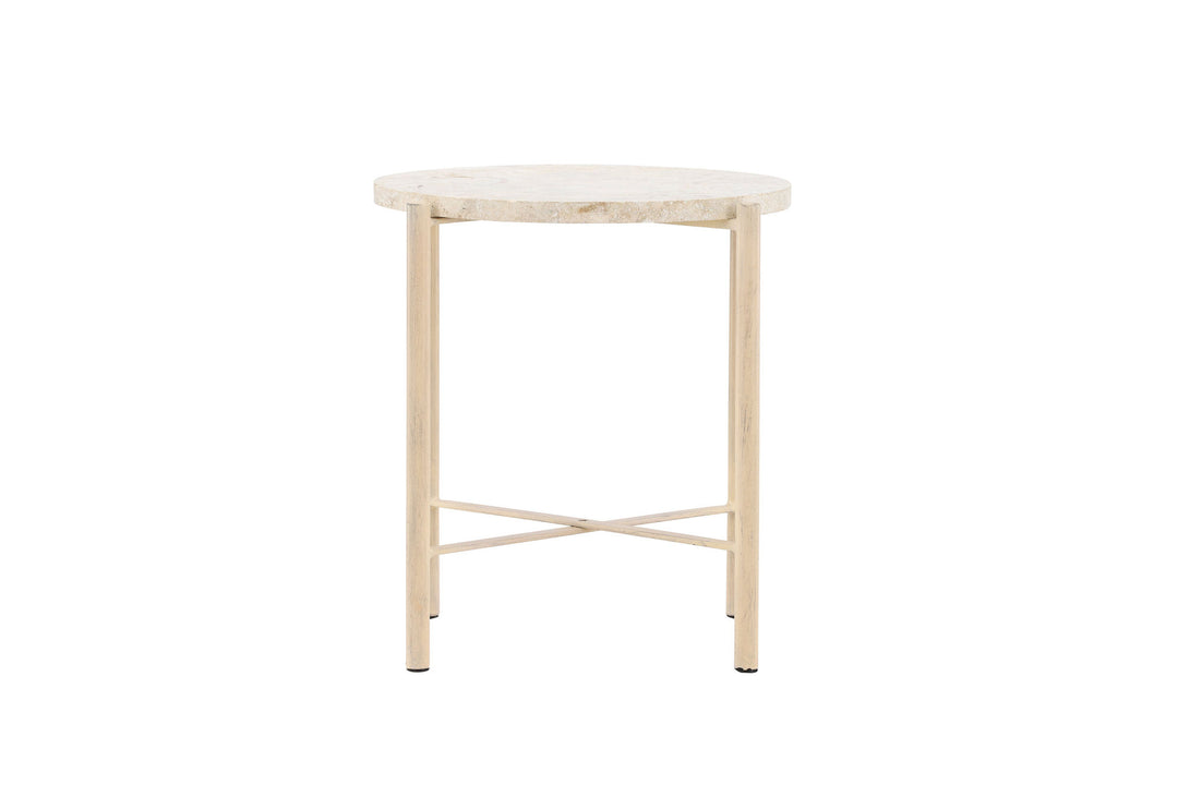 Vind Sandhamn Sofa Table ⌀40  - Mactan  / Beige