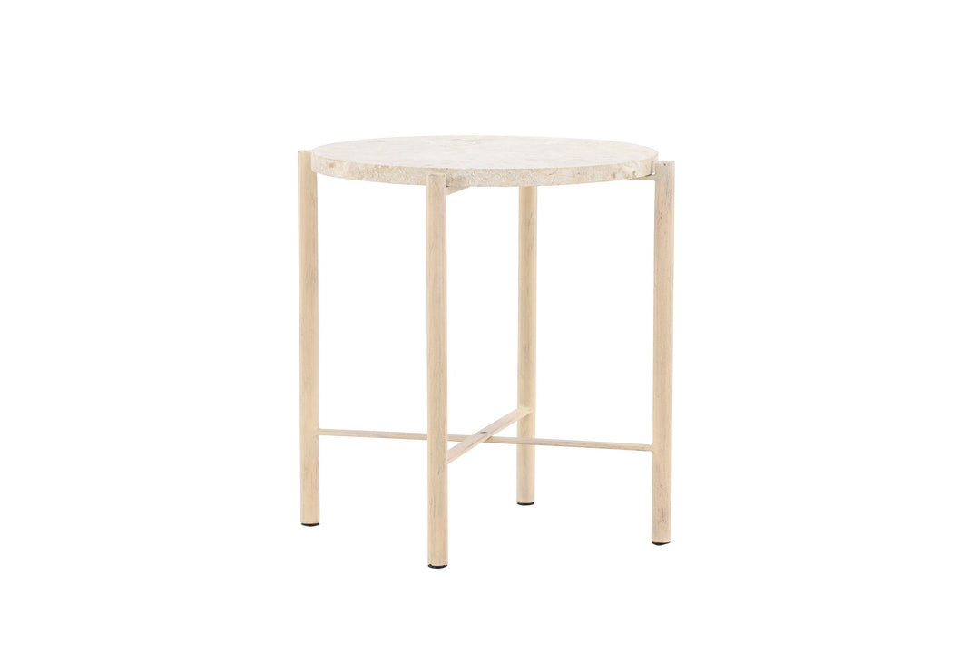 Vind Sandhamn Sofa Table ⌀40  - Mactan  / Beige
