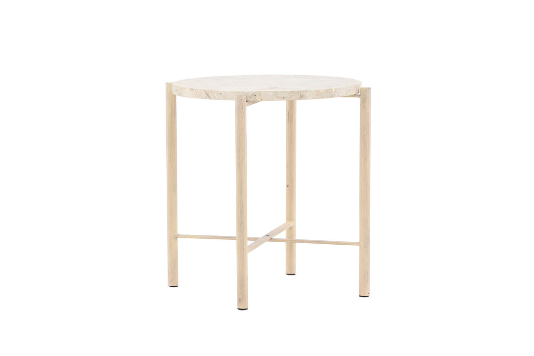 Vind Sandhamn Sofa Table ⌀40  - Mactan  / Beige
