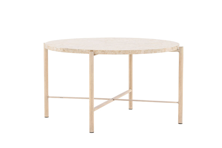 Vind Sandhamn Sofa Table ⌀70  - Mactan / Beige