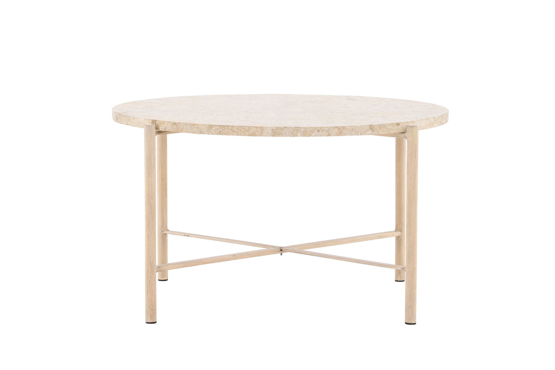 Vind Sandhamn Sofa Table ⌀70  - Mactan / Beige