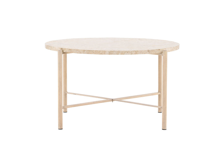 Vind Sandhamn Sofa Table ⌀70  - Mactan / Beige