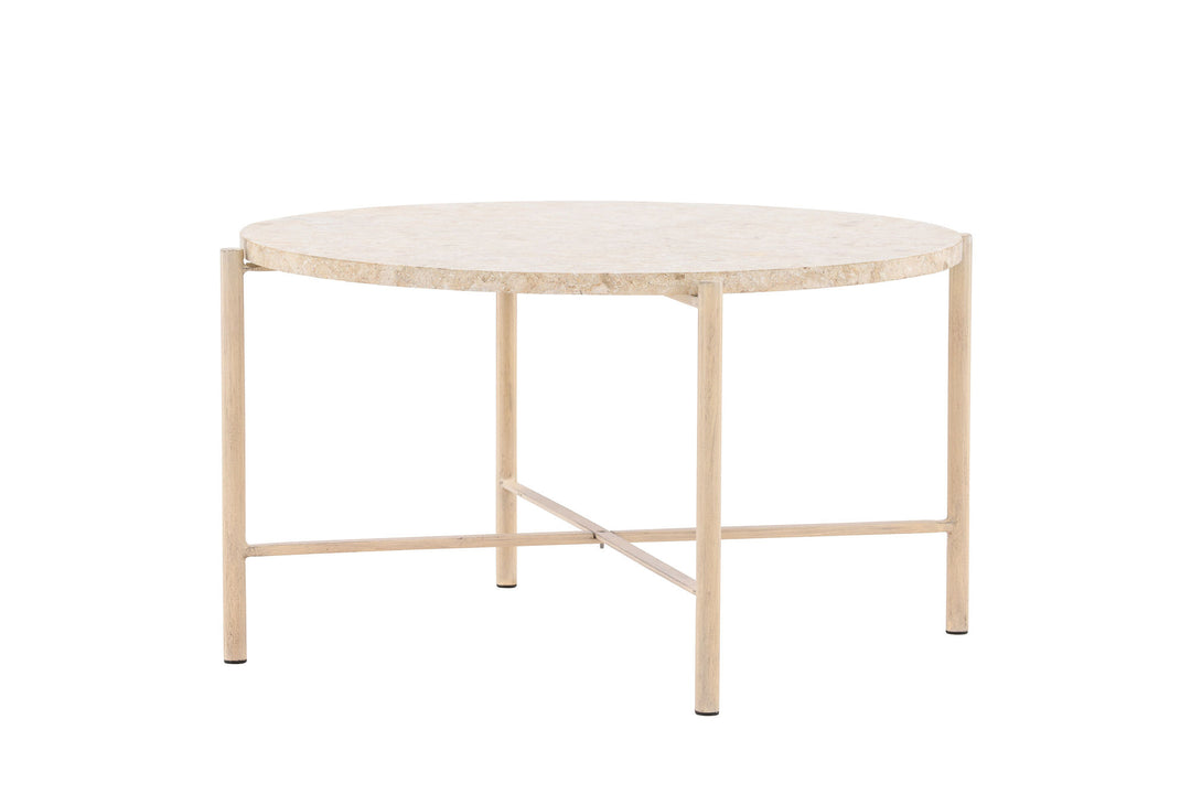 Vind Sandhamn Sofa Table ⌀70  - Mactan / Beige