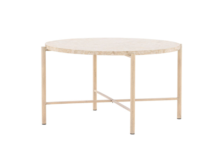 Vind Sandhamn Sofa Table ⌀70  - Mactan / Beige