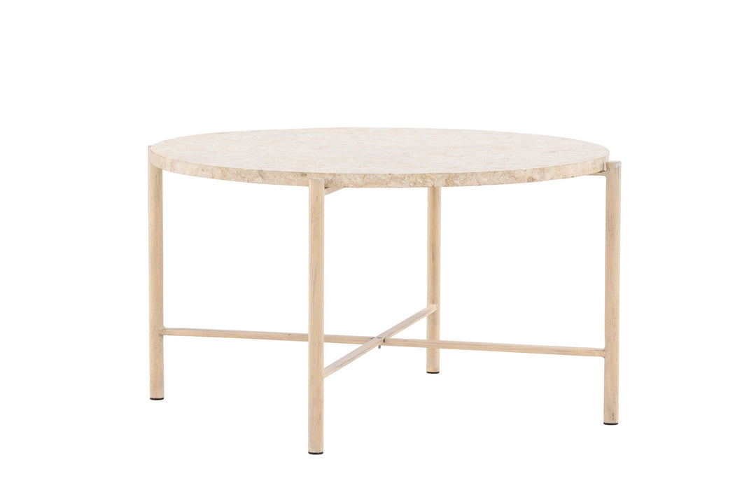 Vind Sandhamn Sofa Table ⌀70  - Mactan / Beige