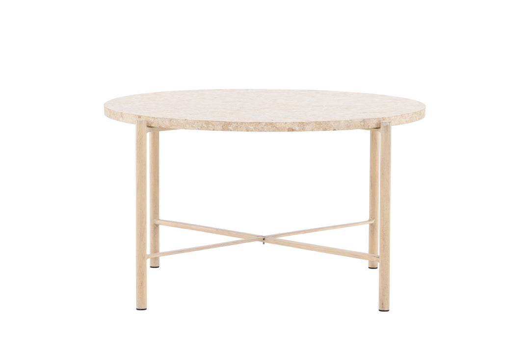 Vind Sandhamn Sofa Table ⌀70  - Mactan / Beige