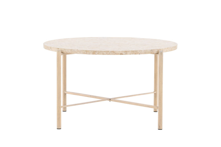 Vind Sandhamn Sofa Table ⌀70  - Mactan / Beige