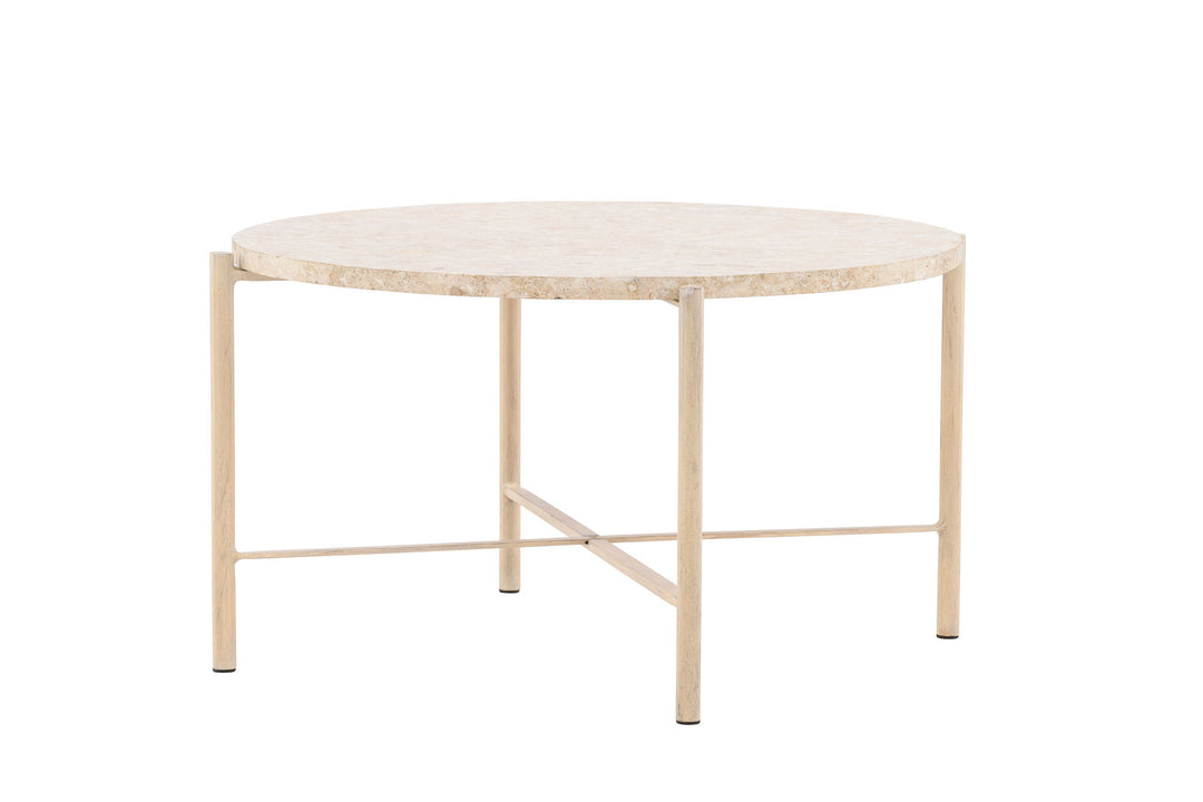 Vind Sandhamn Sofa Table ⌀70  - Mactan / Beige
