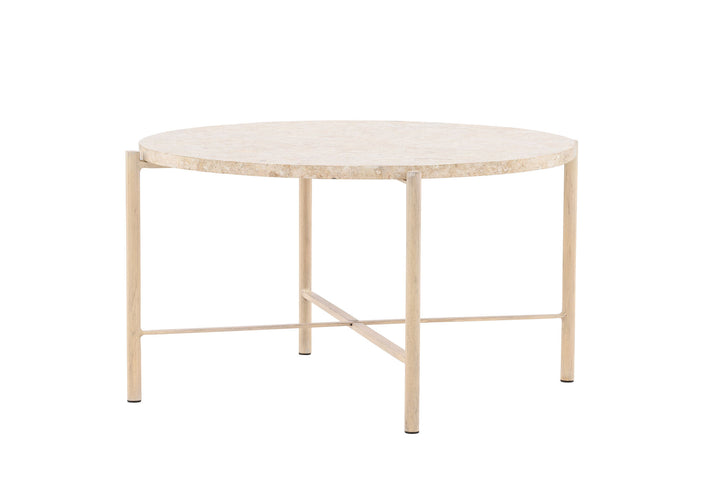 Vind Sandhamn Sofa Table ⌀70  - Mactan / Beige