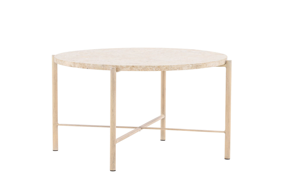 Vind Sandhamn Sofa Table ⌀70  - Mactan / Beige