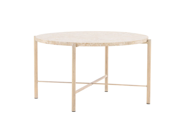 Vind Sandhamn Sofa Table ⌀70  - Mactan / Beige