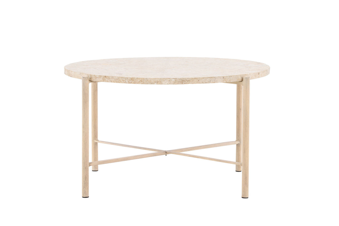 Vind Sandhamn Sofa Table ⌀70  - Mactan / Beige