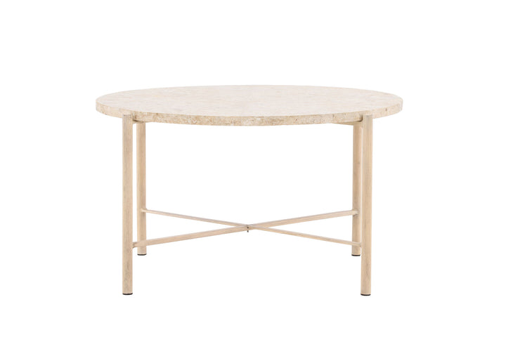 Vind Sandhamn Sofa Table ⌀70  - Mactan / Beige