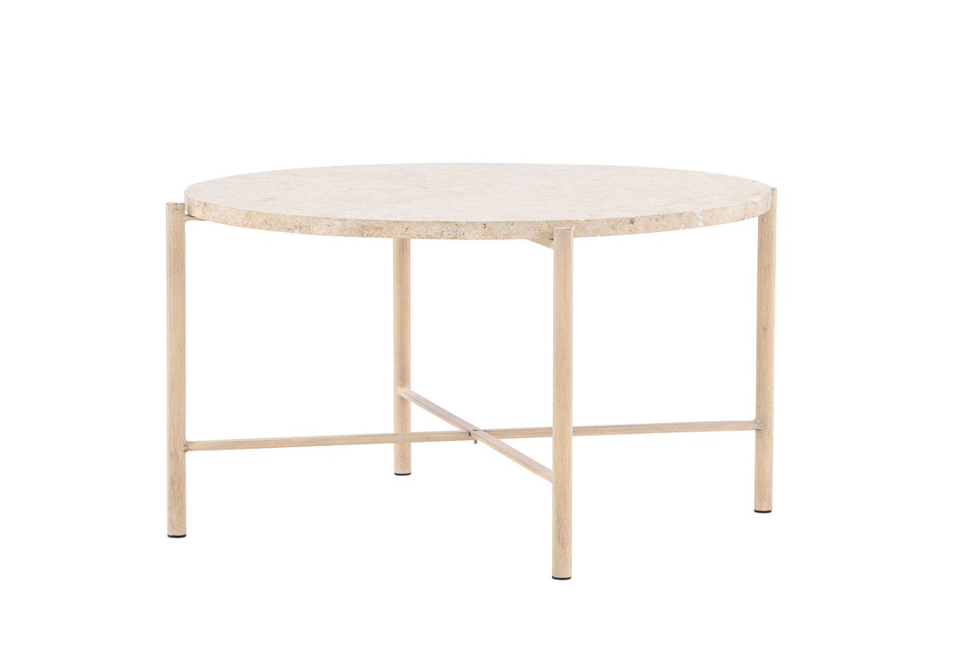 Vind Sandhamn Sofa Table ⌀70  - Mactan / Beige