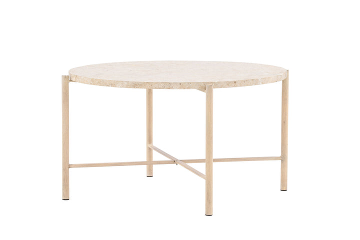Vind Sandhamn Sofa Table ⌀70  - Mactan / Beige