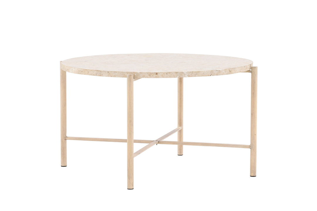 Vind Sandhamn Sofa Table ⌀70  - Mactan / Beige