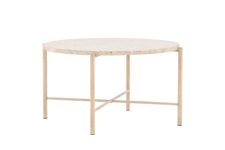 Vind Sandhamn Sofa Table ⌀70  - Mactan / Beige