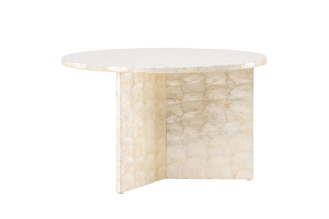 Vind Smögen Sofa Table ⌀70  - Capiz / Natural
